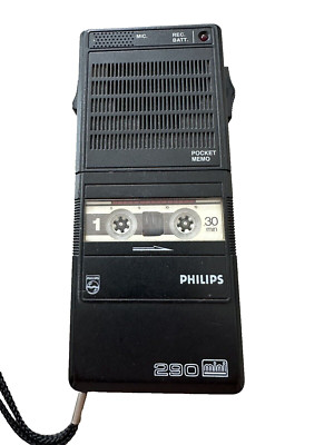 Philips Pocket Memo 290 Mini Vintage Analoges Diktiergerät