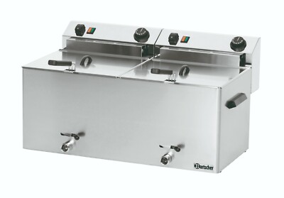 Bartscher Friteuse Fritteuse Professional II Elektro 2x10 Liter 16,2kW 162910