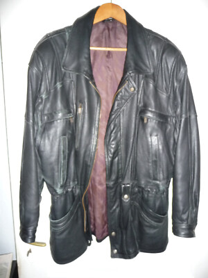 Lederjacke Angelo Litrico Gr. 27 , gefüttert, schwarz , gt. Zustand