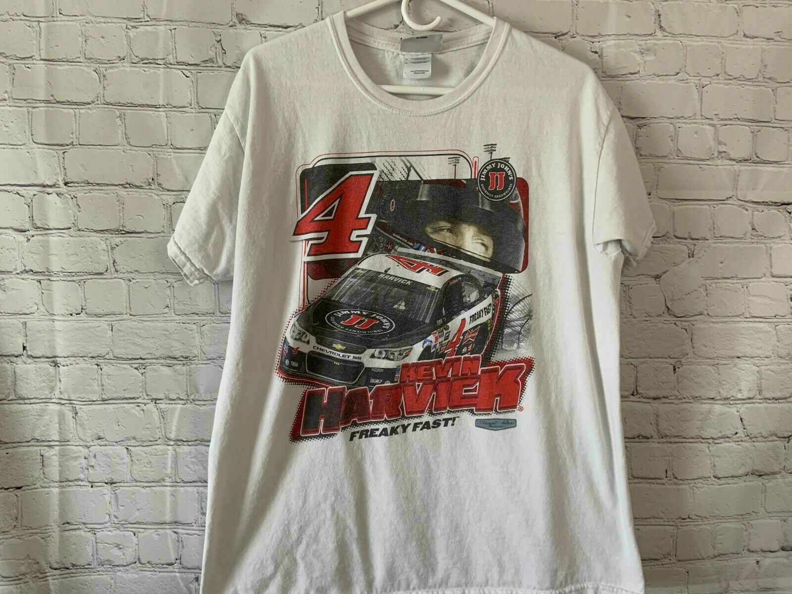 Kevin Harvick Jimmy Johns T Shirt Size 