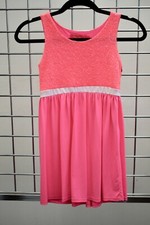 Me. N. U Pink Beaded girls Fancy dress Size Small 10/12 On Sale