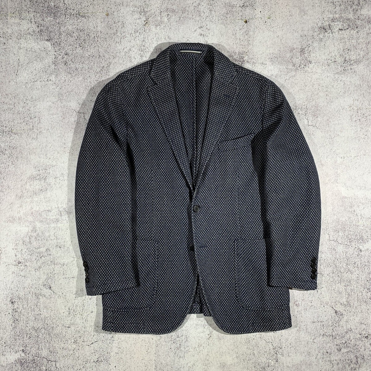 Paoloni Wool/Cotton Unlined Blazer Size 50 | eBay