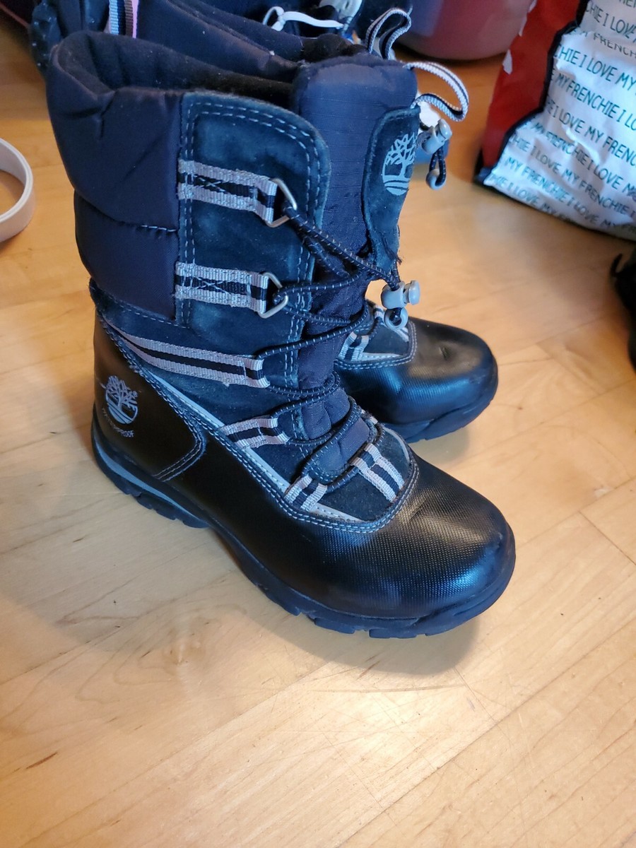 TIMBERLAND SNOW BOOTS SHOES BOYS KIDS 12 euc