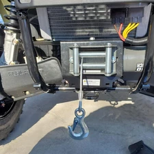 ATV Steel Winch Mount Plate For Polaris Sportsman 400/450/500/570/800/1000