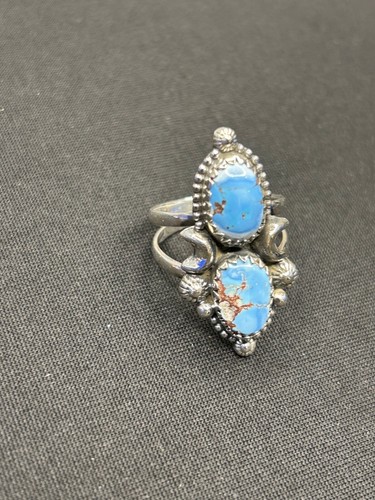 925 sterling silver Sonoran gold turquoise rings. - Picture 2 of 3
