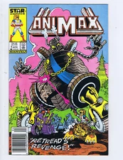 Animax #3 Marvel 1986
