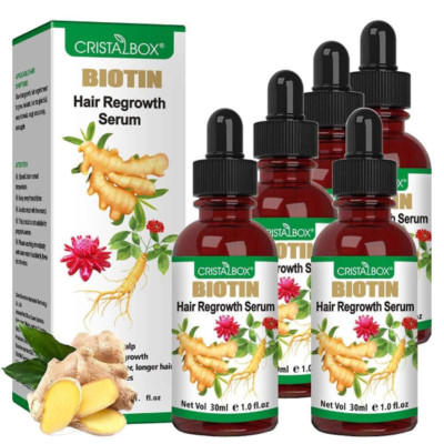 5PCGinger Hair Growth Germinal Oil Regrow 7 Days Ginger Germinal Serum GINGER