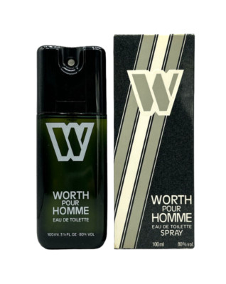 (199,99EUR/100ML) 100ML VINTAGE WORTH POUR HOMME EAU DE TOILETTE SPRAY NEU OVP