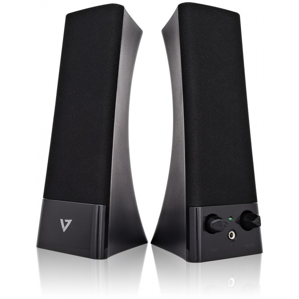 V7 Videoseven Sp2500 Lautsprecher Usb Schwarz