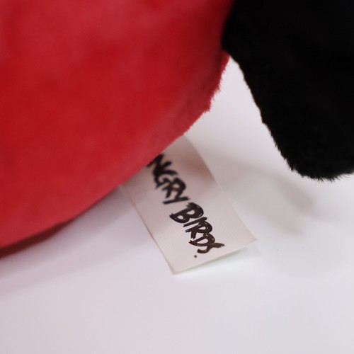 Peluche Angry Birds Seasons Navidad Papá Noel Pájaro Rojo Nuevo con Etiquetas | Colección CWT 2011 8" - Imagen 8 de 9