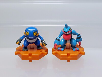 Croagunk Toxicroak Pokemon Chou Get Taizen Figure Gashapon Bandai