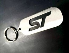 FORD ST FIESTA FOCUS FAST PUMA STAINLESS STEEL KEYRING GIFT 
