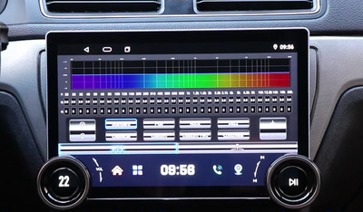 12'' Wireless CarPlay android Auto Car GPS IGO Map FM BT For VW Caddy 2005-15