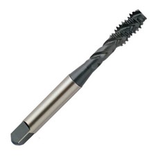 4-40 H2 2 Sprial Flute Modified Bottoming Tap HSSE-V3 Hardslick Coated