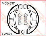 Patins de frein 90x20mm K715 pour jante de vélo de ville et VTC