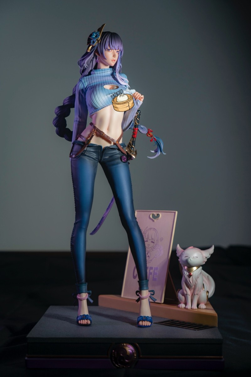 Genshin Impact Figura Raiden Shogun Figura Estatua De Su Exc | Envío gratis