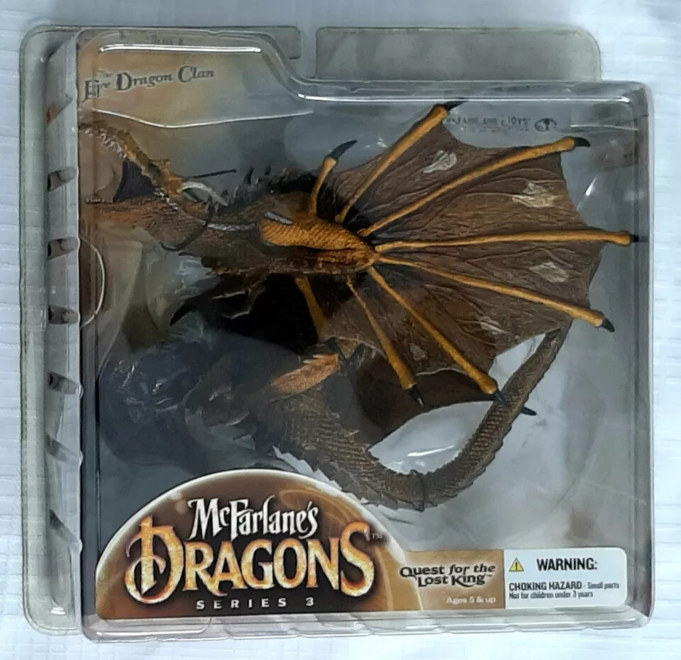 McFarlane Toys Dragons Series 3 2006 Fire Dragon Clan Quest for