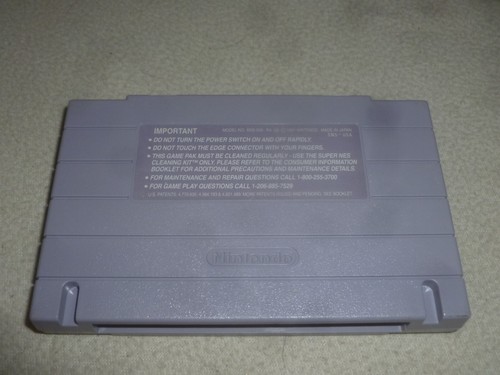 SUPER NINTENDO SNES GAME CARTRIDGE ONLY GRADIUS CART KONAMI - Bild 2 von 2