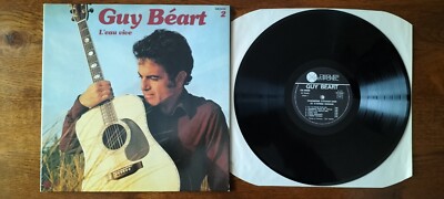 LP Vinyl 33 t - Guy Béart ''L'eau vive'' / Serie Guy Béart 2 / Temporel GB 00008