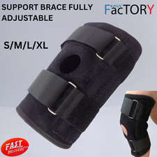 Knee Brace Adjustable Straps Double Metal Stabilized Protection Leg Pain Relief