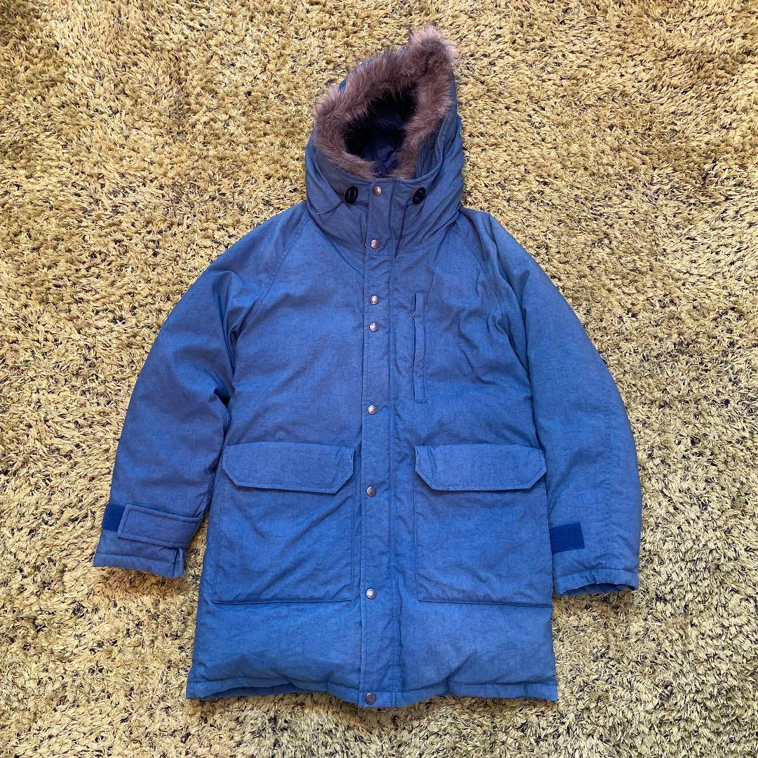 THE NORTH FACE PURPLE LABEL Mountain Parker Jacket Indigo Size-L Used from Japan