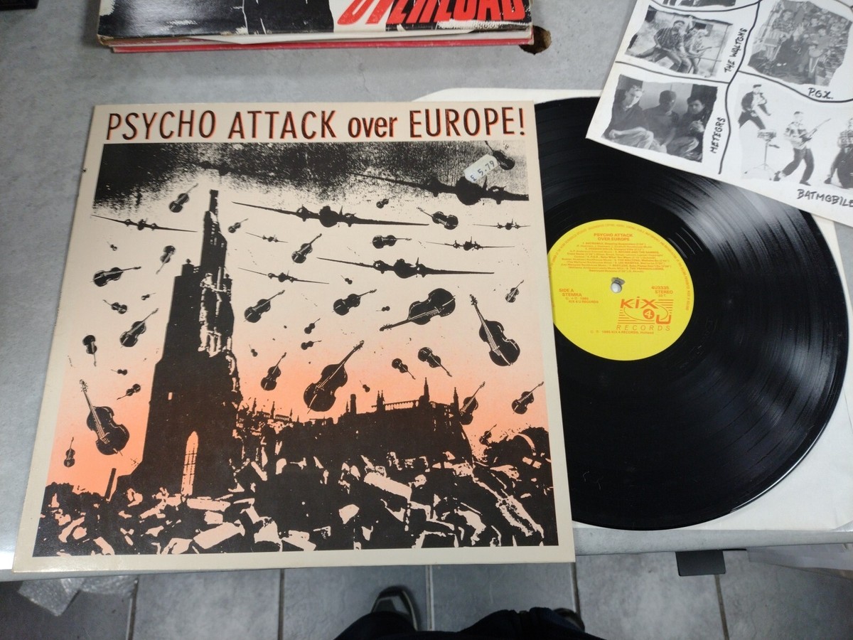 psycho attack over europe ! サイコアタックオーバーヨーロッパ 2枚