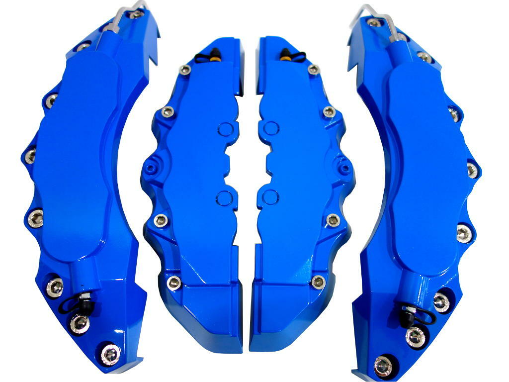 Light Blue Extra Thick ABS Brake Caliper Covers Car Disc Kit Front Rear