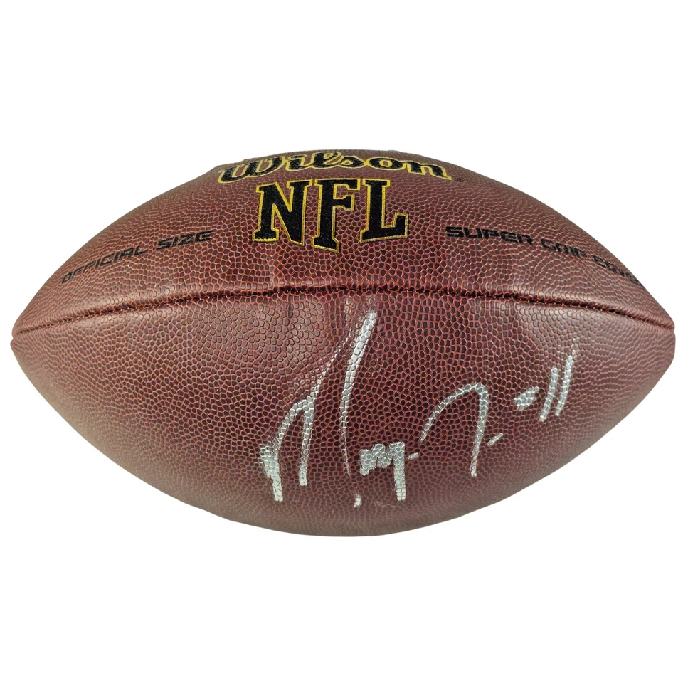 Marqise Lee Firmado NFL Fútbol New England Patriots USC Trojans Autógrafo Prueba Foto 3 de 4