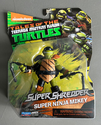 TMNT Super Ninja Mikey Michelangelo Teenage Mutant Ninja Turtles Selten NEU OVP