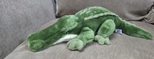 Aurora Alligator Crocodile Plush 17" Green