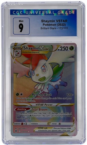 Shaymin VSTAR graded CGC 9 for sale on eBay