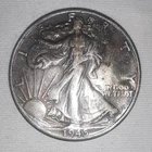 1945 WALKING LIBERTY HALF DOLLAR HALF DOLLAR CIRCULATED 90% SILVER