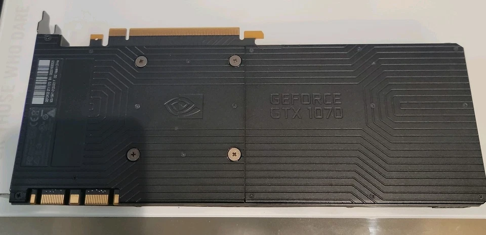 Nvidia GeForce GTX 1070 Founders Edition, 08G-P4-6170-BR, 8GB GDDR5 Video Card - Image 2 of 4