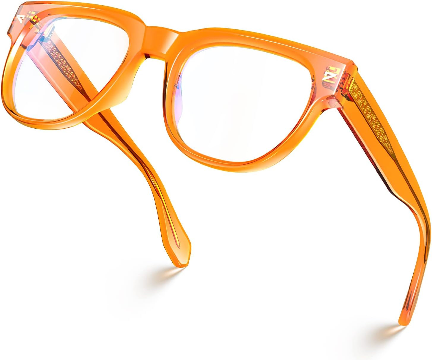 Square TR90 Blue Light Blocking Glasses with anti Glare Computer Glass Woman and