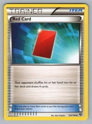 Red Card 124/146 XY Base Set