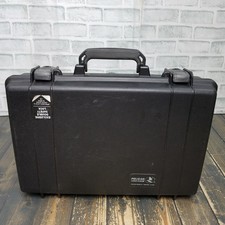 Pelican 1490 Protector Hard Case Laptop Case - BLACK - NO KEY  READ INFO 
