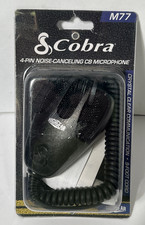 NOS Cobra M77 4-Pin Noise Canceling CB Microphone 9 Foot Cord Highgear