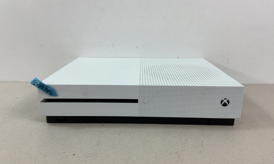 MICROSOFT XBOX ONE S GAMING CONSOLE | 1TB | 1681 | WHITE | NO POWER CORD