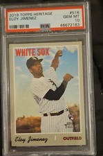 2019 Topps Heritage High Number - Eloy Jimenez #516 Batting Pose (RC)