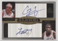 2004 SP Signature Edition Alumni Associates Corey Maggette Luol Deng Auto 2d0