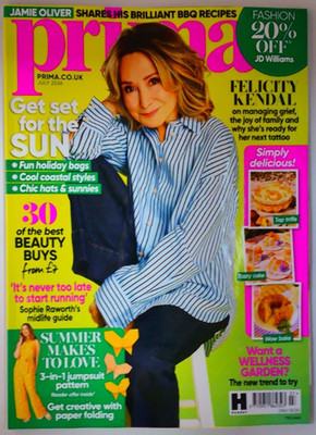 Prima Magazin Juli 2026 Felicity Kendal Get Set For The Sun Sommer Macht