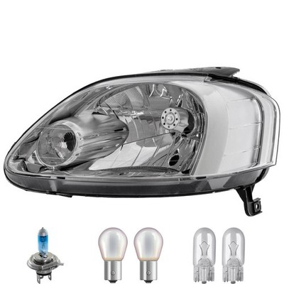 Scheinwerfer Frontscheinwerfer links inkl. Premium Lampen für VW Fox 5Z1 5Z3