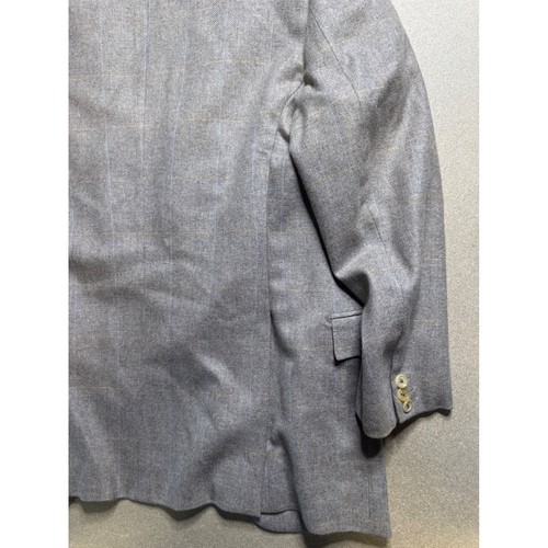 Brioni Blazer Pure Cashmere Made in Italy Sport Coat Herringbone 42R - Picture 7 of 7