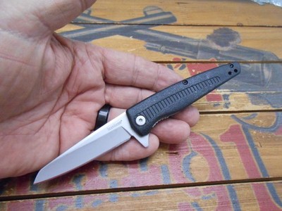 Kershaw Hotwire 1310WM Pocket Knife Liner Lock Plain Edge Blade