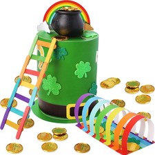 Leprechaun Trap Kit for Kids,St. Patrick's Day Decorations DIY Craft,Catch a