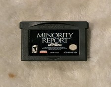 Minority Report Gameboy Advance Cartridge No Box