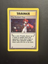 The Rocket’s Trap 19/132 Holo Rare Gym Heroes Trainer Unlimited WOTC LP Raw on eBay