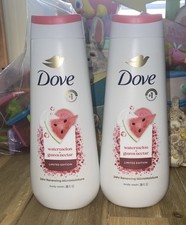 New  2  Dove Limited Edition Watermelon  Guava 20 Oz Body Washes