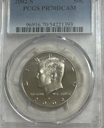 2002 s Silver Kennedy Half Dollar PF 70 DCAM VERY BEST AVAILABLE 🥇🥇🥇💫✨
