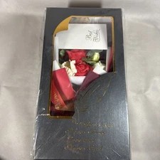 EIGHTOWN Fake Rose Flowers for Delivery Prime - Soap Flowers Bouquet Red W1